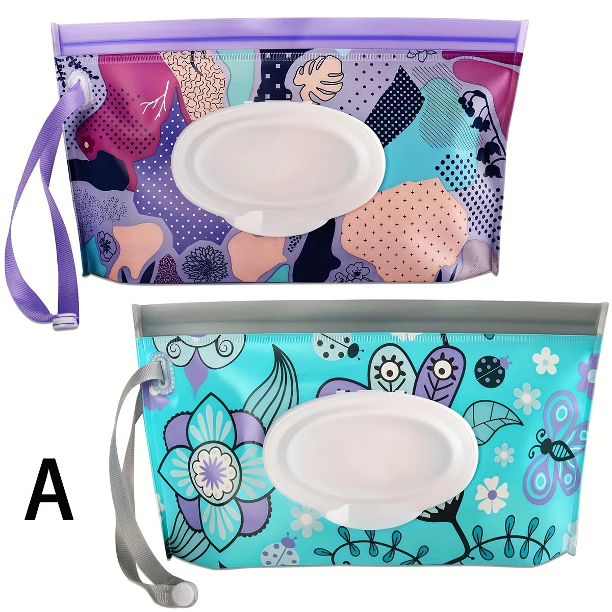 Baby Wipe Case, Travel Tissue Holder, Wet Wipes Storage Bag, Reusable Wet Wipe Pouch For Travel,Mask bags,Tissue bags,Wet wipes