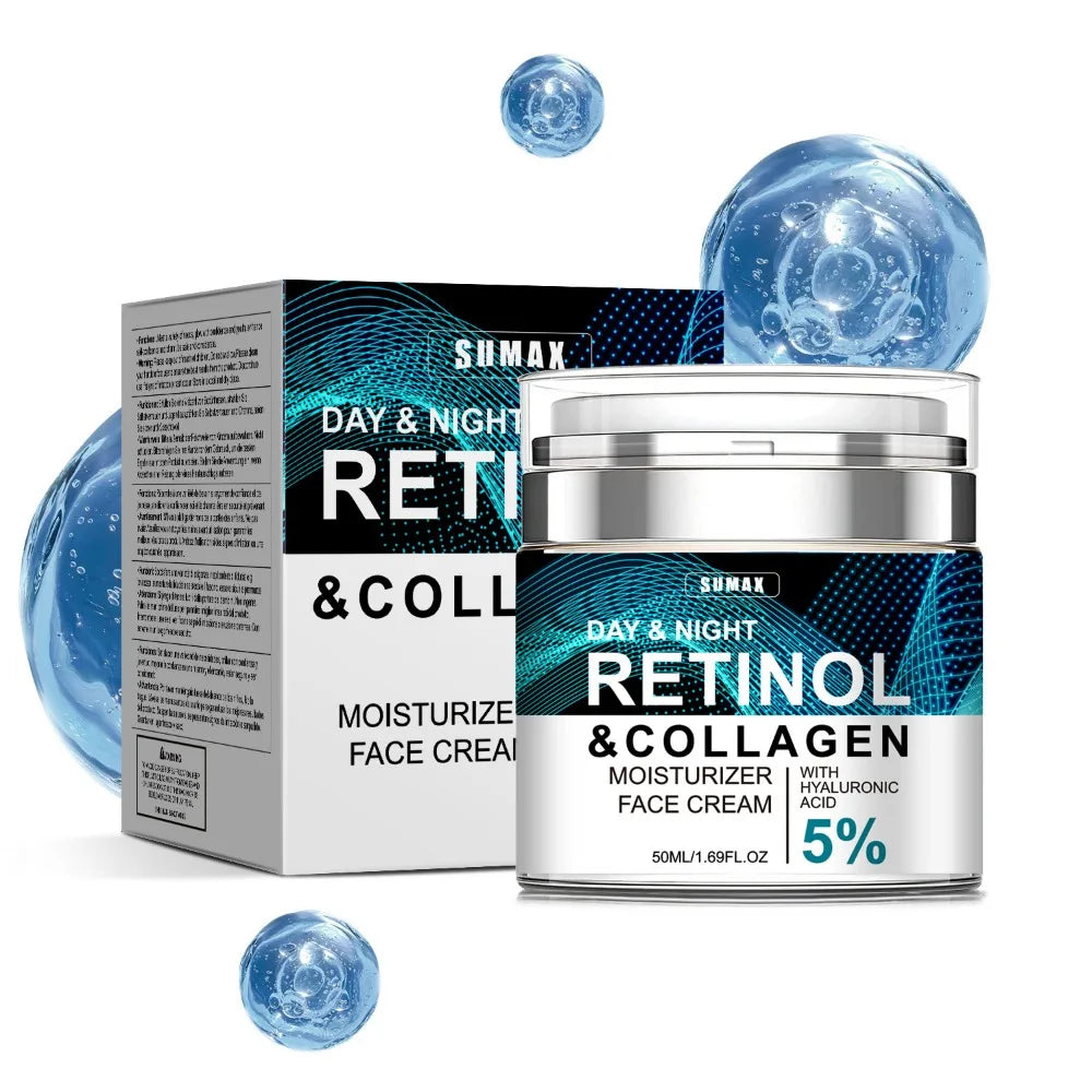 Anti-wrinkle Retinol Face Cream Anti Aging Moisturizing Vitamin a Face Cream Hyaluronic Whitening Face Firming Cream