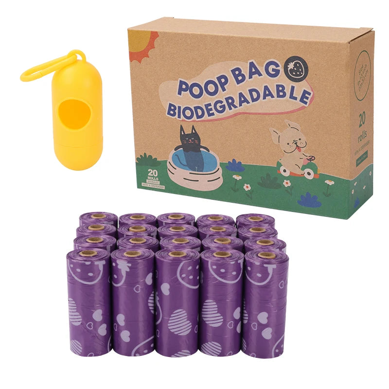 Dog Poop Bag Biodegradable 300 Count Dog Waste Bags with Dispenser Extra Thick Strong Leak Proof Poop Bags for Dogs Doggy |Scent