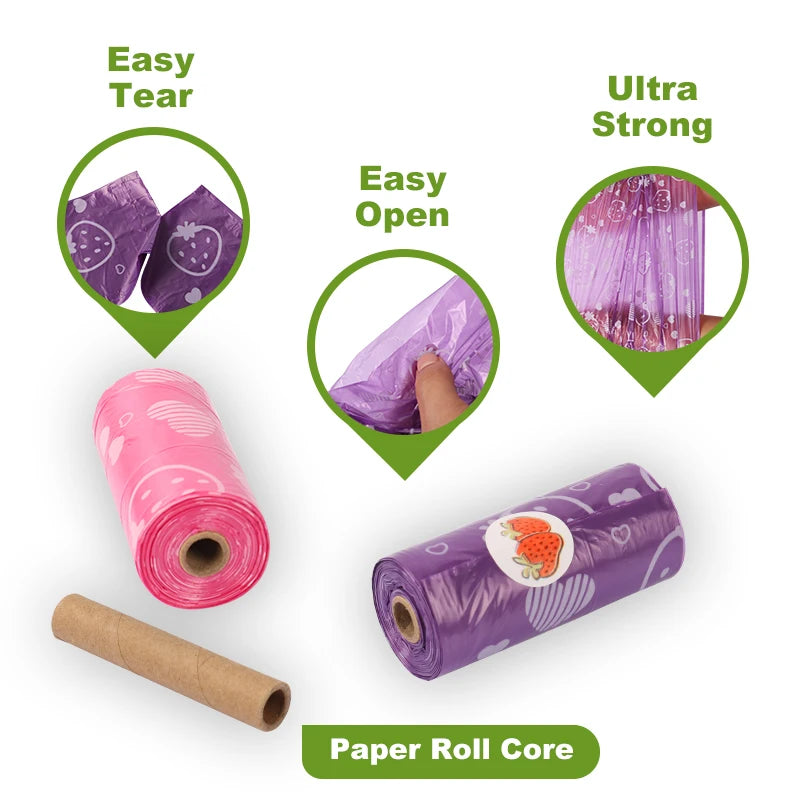 Dog Poop Bag Biodegradable 300 Count Dog Waste Bags with Dispenser Extra Thick Strong Leak Proof Poop Bags for Dogs Doggy |Scent