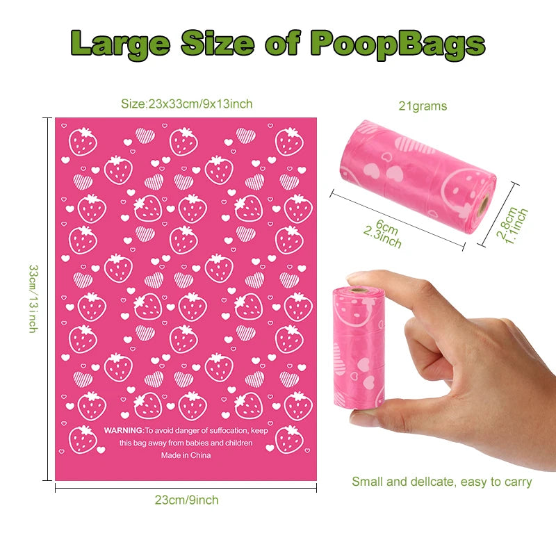 Dog Poop Bag Biodegradable 300 Count Dog Waste Bags with Dispenser Extra Thick Strong Leak Proof Poop Bags for Dogs Doggy |Scent