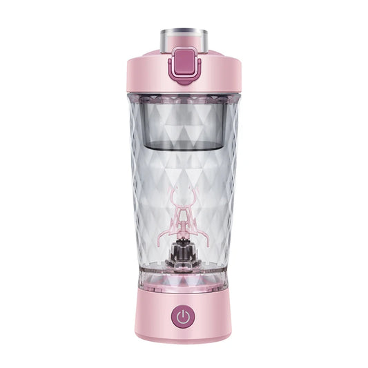 650ml USB Rechargeable Protein Shaker Bottle Portable Fully Automatic Stirring Cup