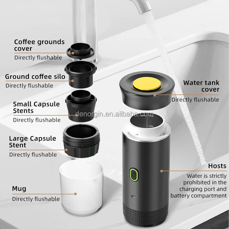 Electric Travel Coffee/Espresso Machine