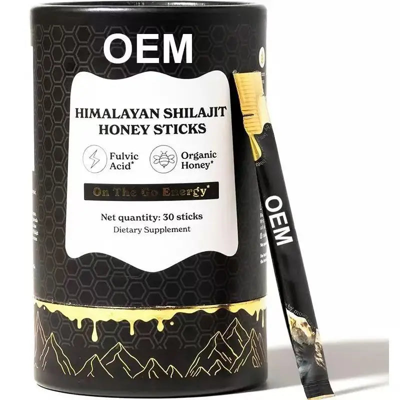 Pure Fulvic Acid Gold Himalayan Shilajit Sticks with Organic Honey  Himalayan Shilajit Honey Sticks Honey Sticks Shilajit