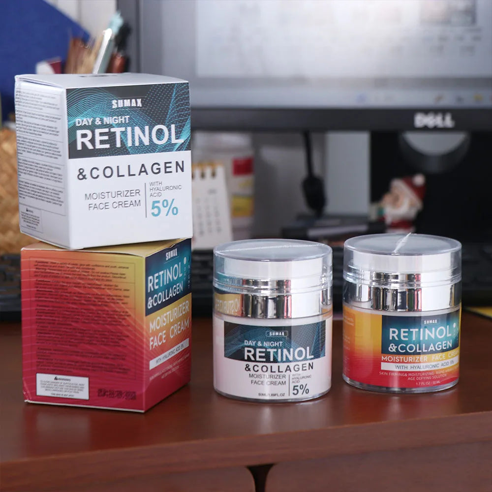 Anti-wrinkle Retinol Face Cream Anti Aging Moisturizing Vitamin a Face Cream Hyaluronic Whitening Face Firming Cream