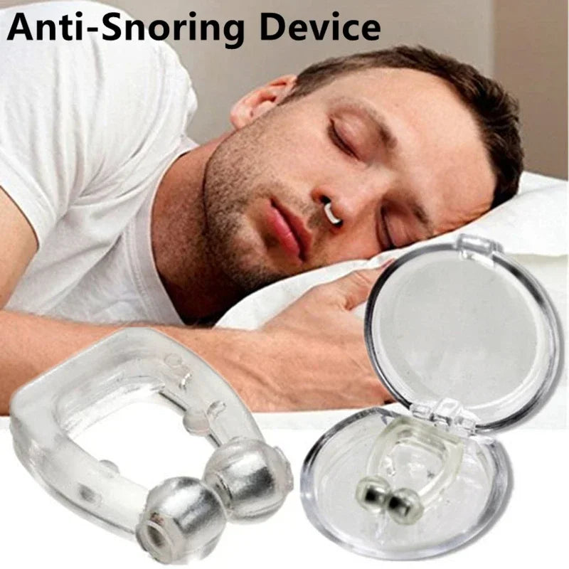 Magnetic Anti Snore Device Stop Snoring Nose Clip