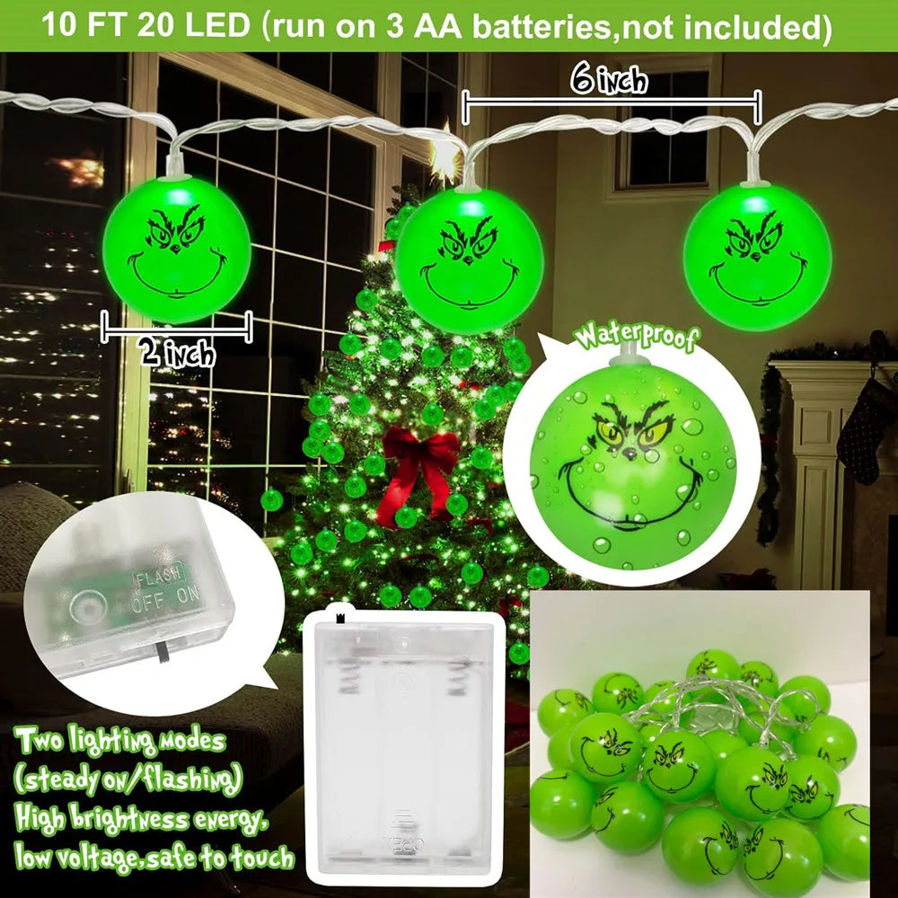 Christmas Lights 80 LED 32.8 Ft Battery USB Operated