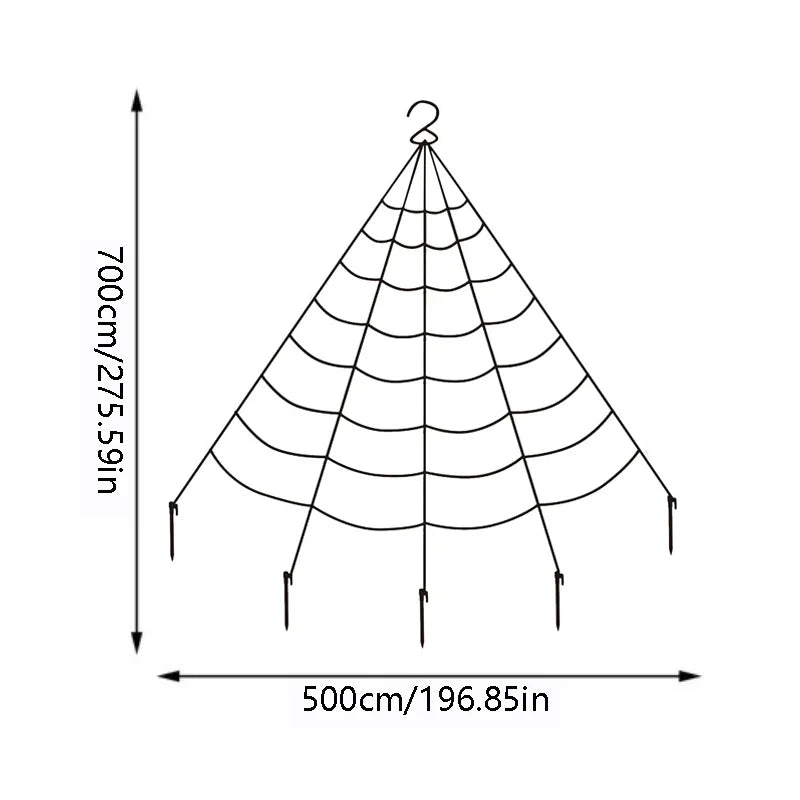 Halloween Big Spider Horror Black Spider Toy Halloween Party Decoration Props Outdoor Garden Giant Spider Decor