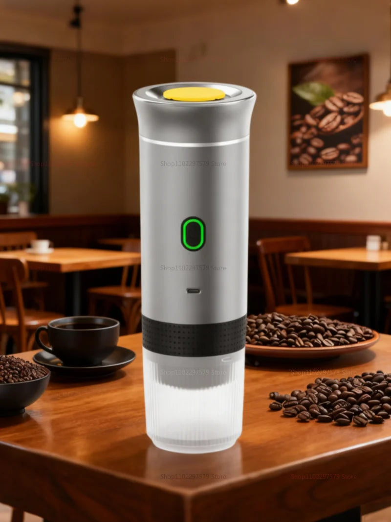 3-in-1 Wireless Portable Electric Coffee Maker 20Bar Espresso Machine USB Rechargeable Compact Coffee Brewer for Home Travel