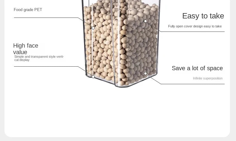 Sealed Kitchen Storage Organizer Large