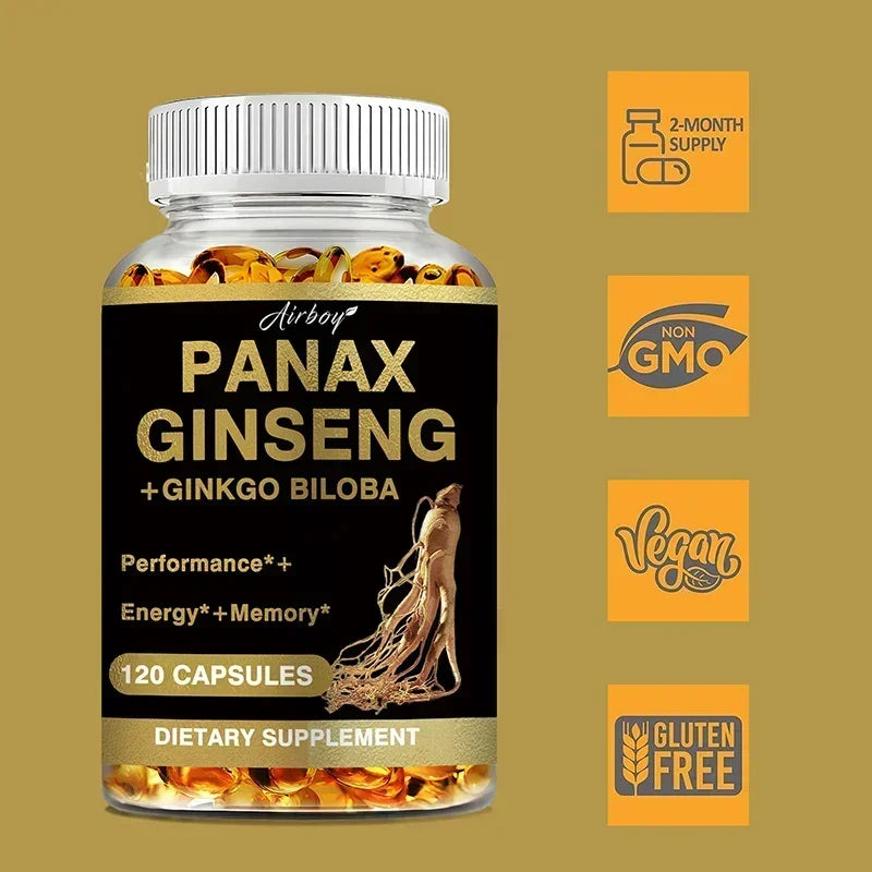 Panax Ginseng + Ginkgo Biloba