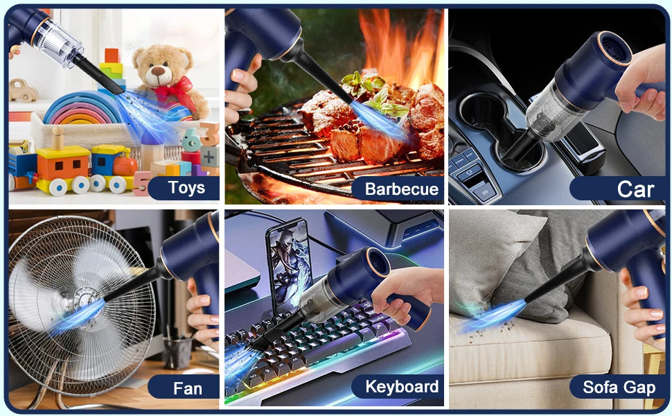 Mini Handheld Portable Wireless Vacuum Cleaner