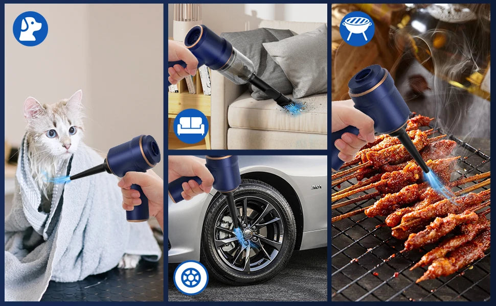 Mini Handheld Portable Wireless Vacuum Cleaner