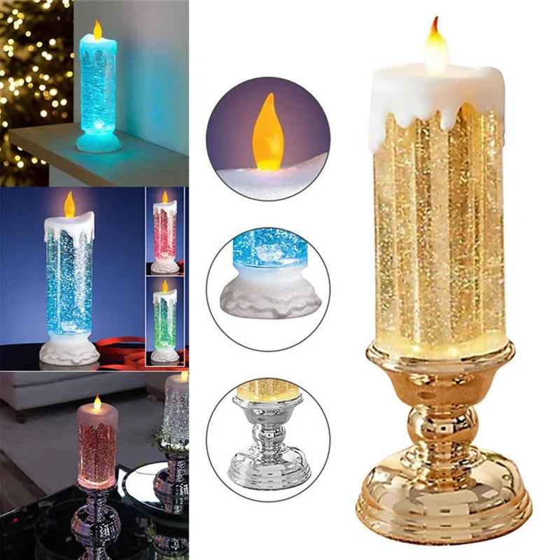 Christmas LED Candle Light Decorative