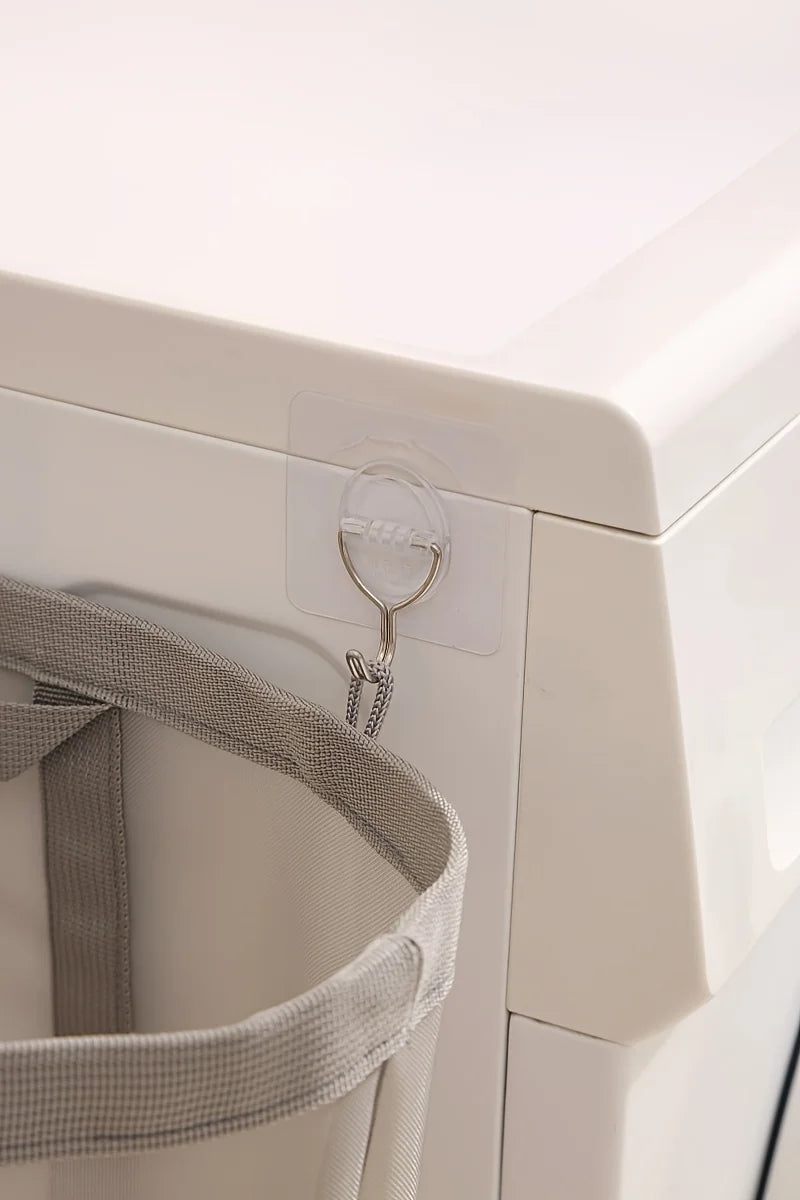 Laundry Bags Hamper Bag with Handles Portable &Collapsible Dirty Clothes Mesh Basket Foldable for Washing Storage Dorm or Travel