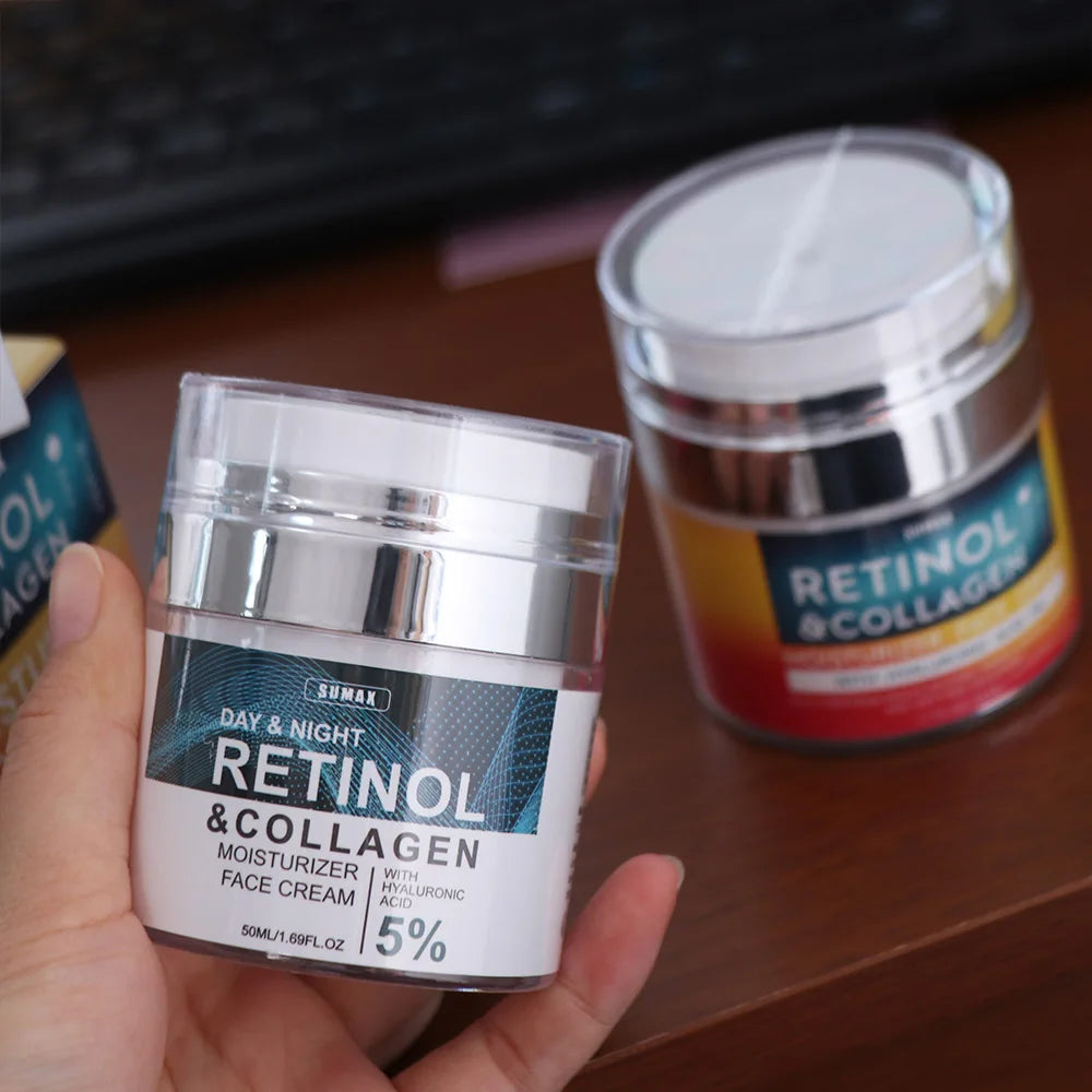 Anti-wrinkle Retinol Face Cream Anti Aging Moisturizing Vitamin a Face Cream Hyaluronic Whitening Face Firming Cream