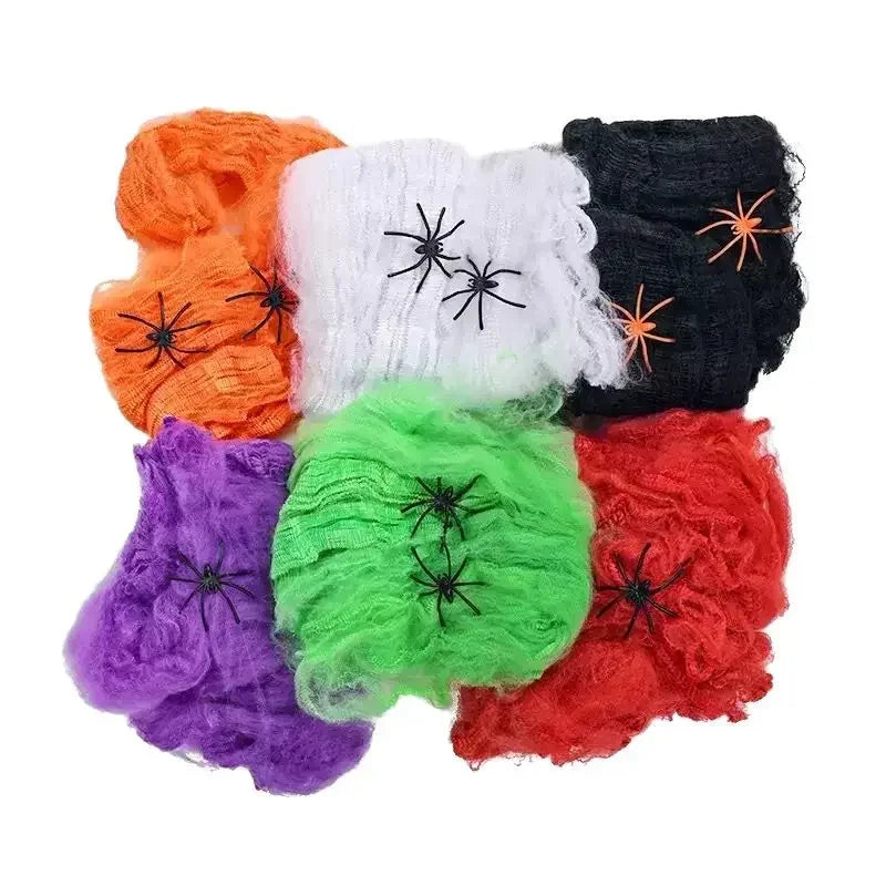 Halloween Big Spider Horror Black Spider Toy Halloween Party Decoration Props Outdoor Garden Giant Spider Decor