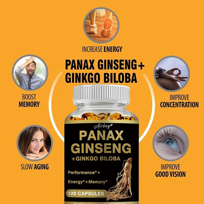Panax Ginseng + Ginkgo Biloba