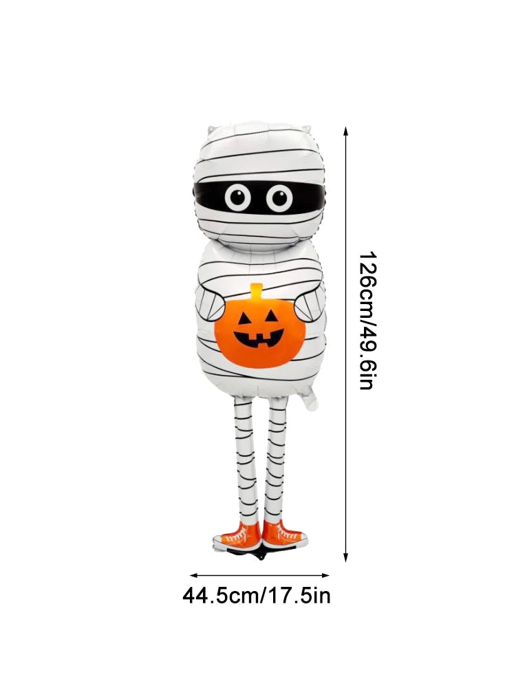 1pc Halloween mummy balloon, mummy pumpkin, Halloween decorations