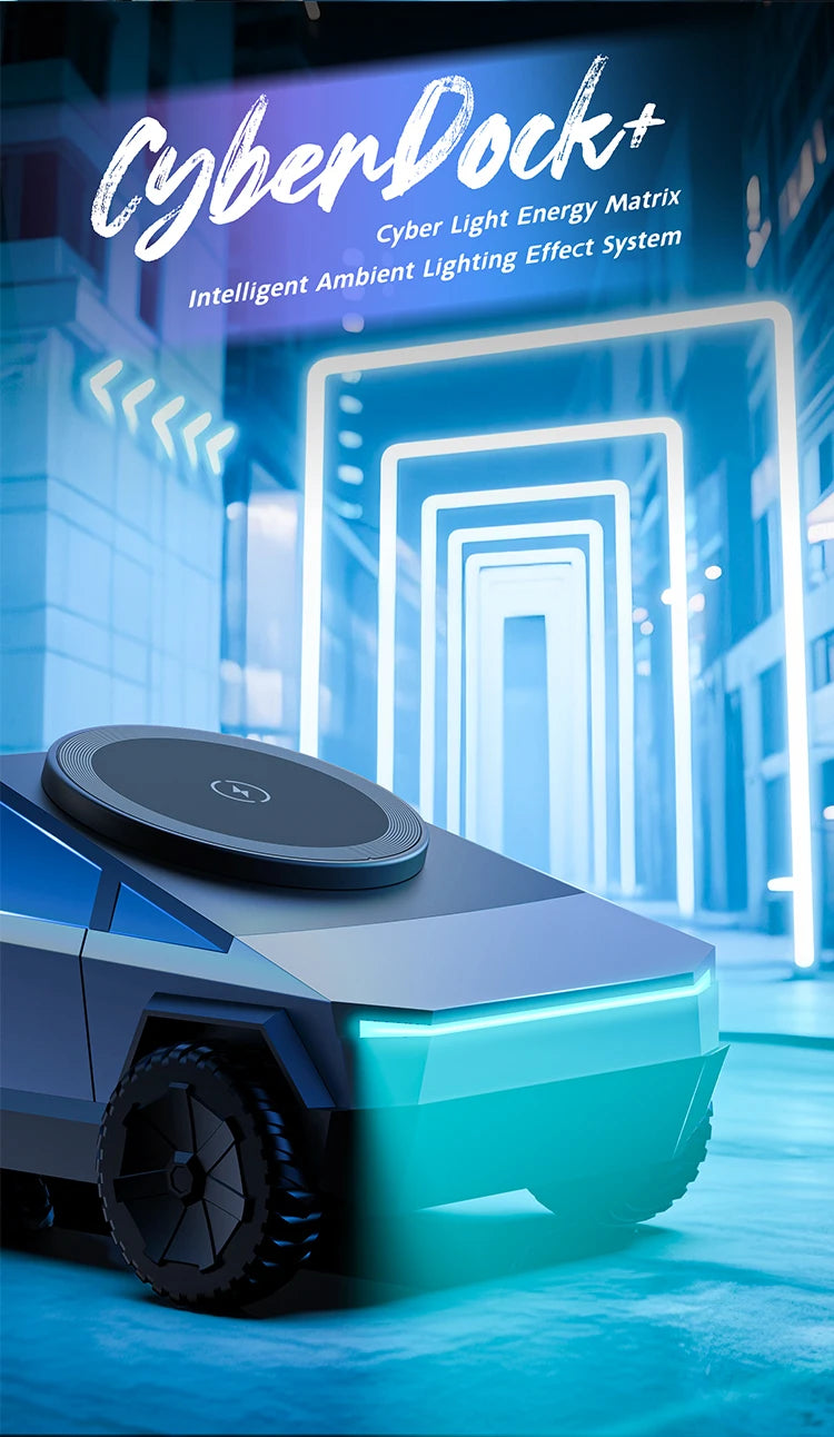 New Cybertruck Multifunctional 3-in-1 Wireless Charger
