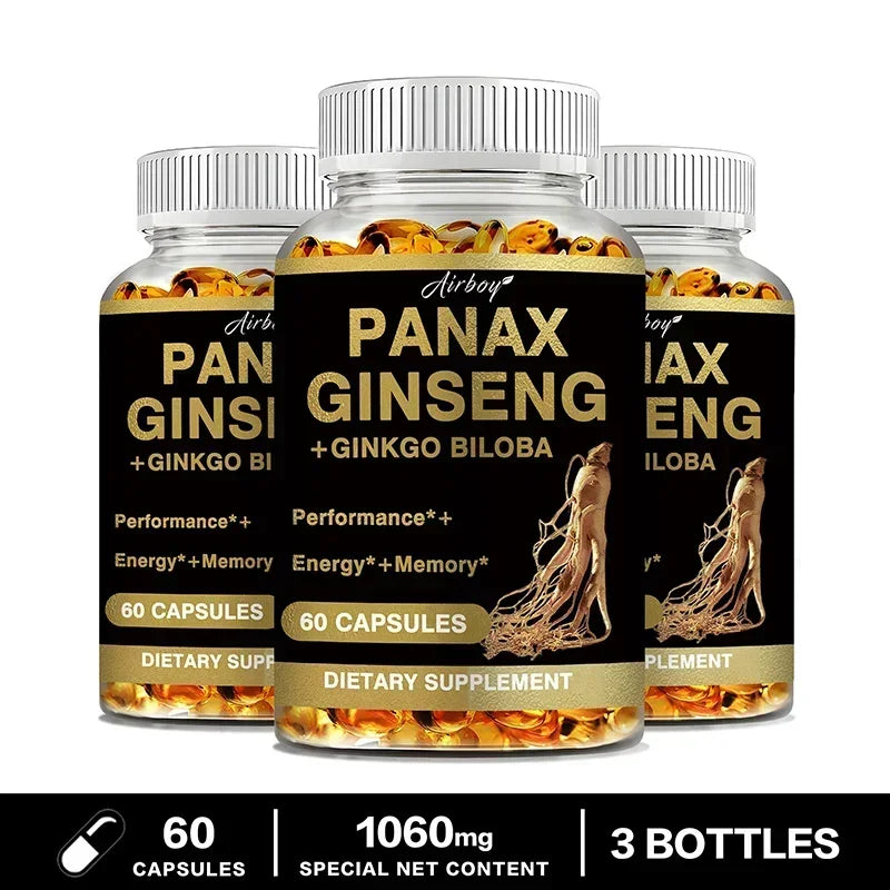 Panax Ginseng + Ginkgo Biloba
