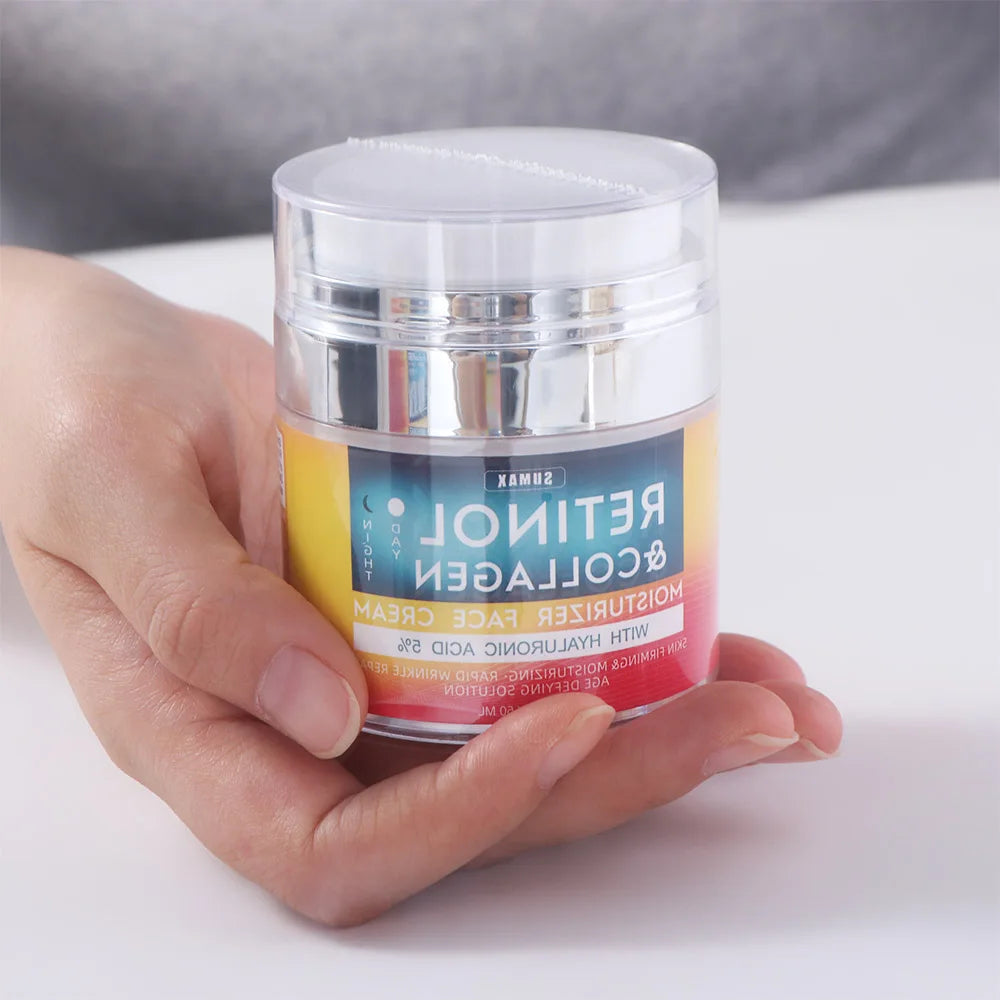 Anti-wrinkle Retinol Face Cream Anti Aging Moisturizing Vitamin a Face Cream Hyaluronic Whitening Face Firming Cream