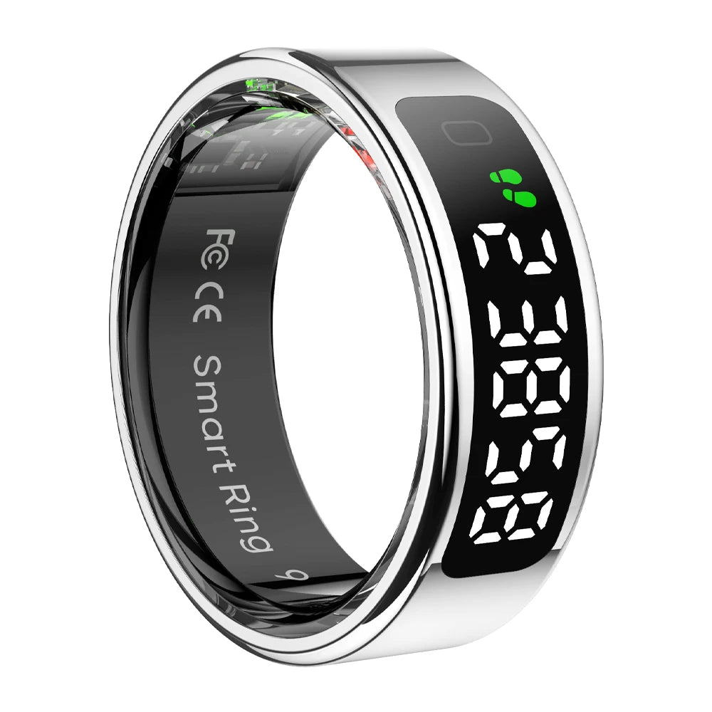 COLMI R12 Smart Ring with Display Screen, Health Manager, Wireless Charging
