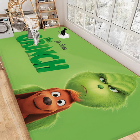 Cartoon THE G-GRINCHS Room Mats Cheaper Anti-slip Modern Living Room Balcony Printed Welcome Rug