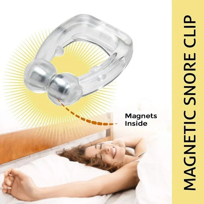 Magnetic Anti Snore Device Stop Snoring Nose Clip