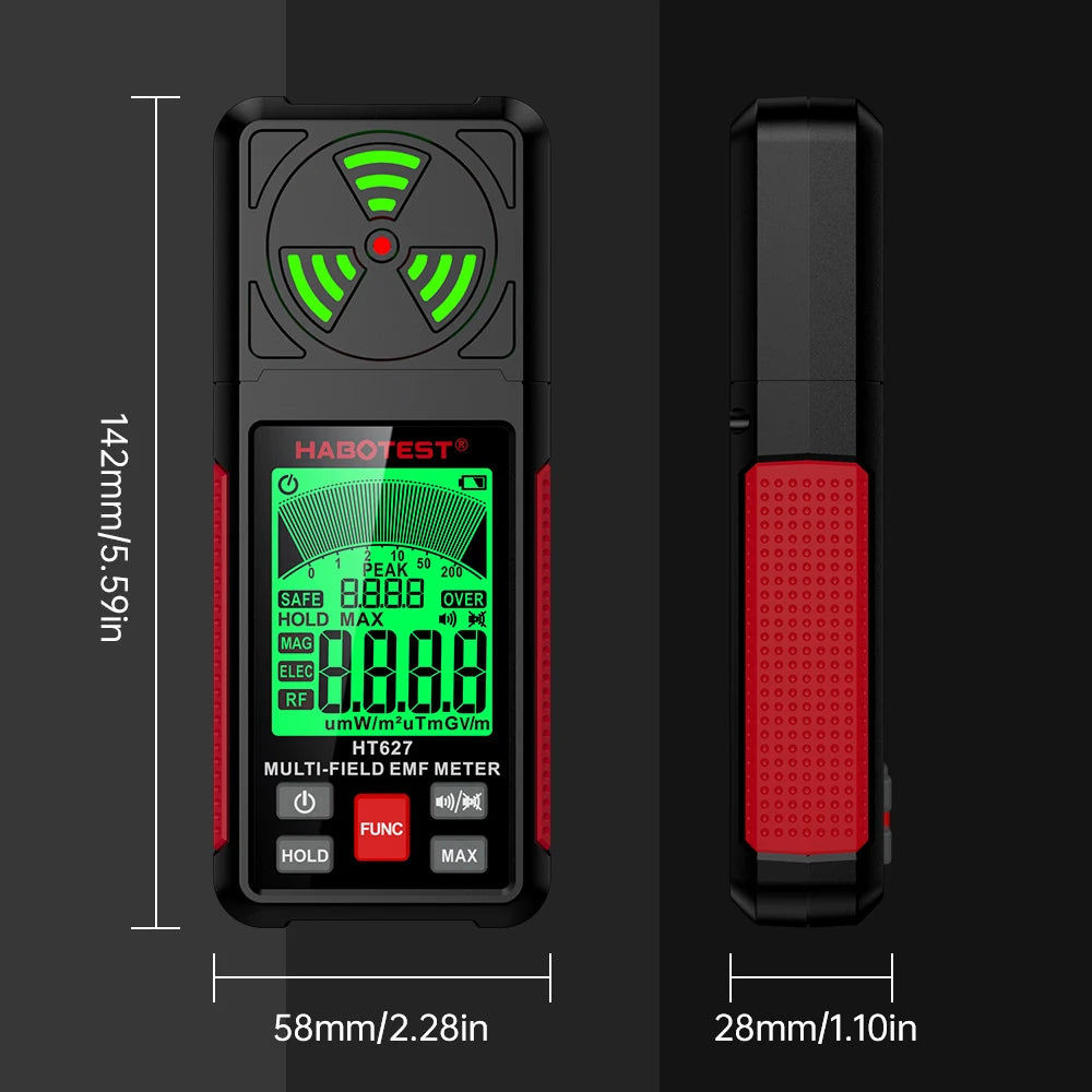 EMF Meter Professional Detector Handheld Portable Radio Frequency