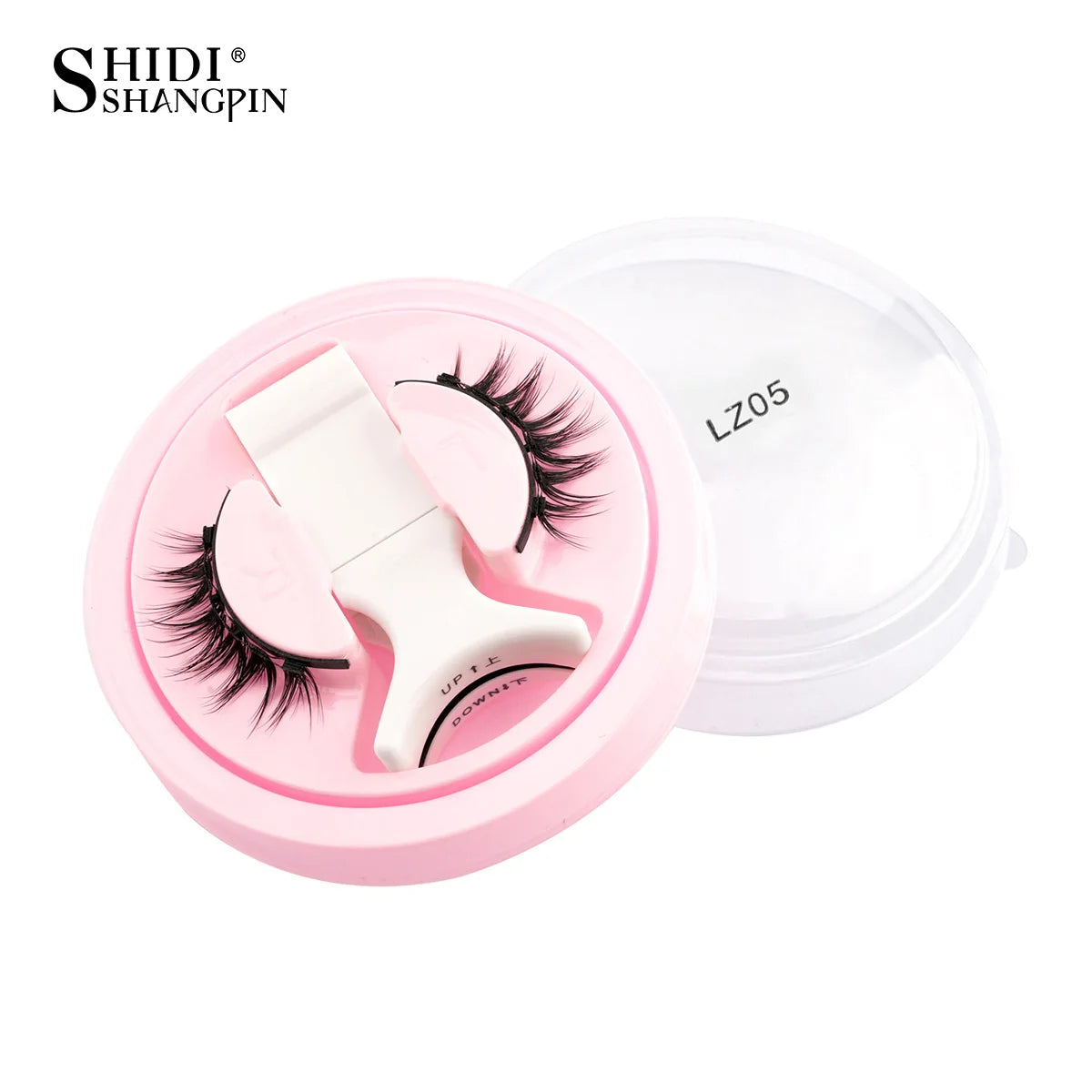 Reusable Magnetic Lashes Kit with Magnetic Tweezers Natural Look Faux Mink Lashes Easy Apply Magnetic Eyelashes for Eye Makeup