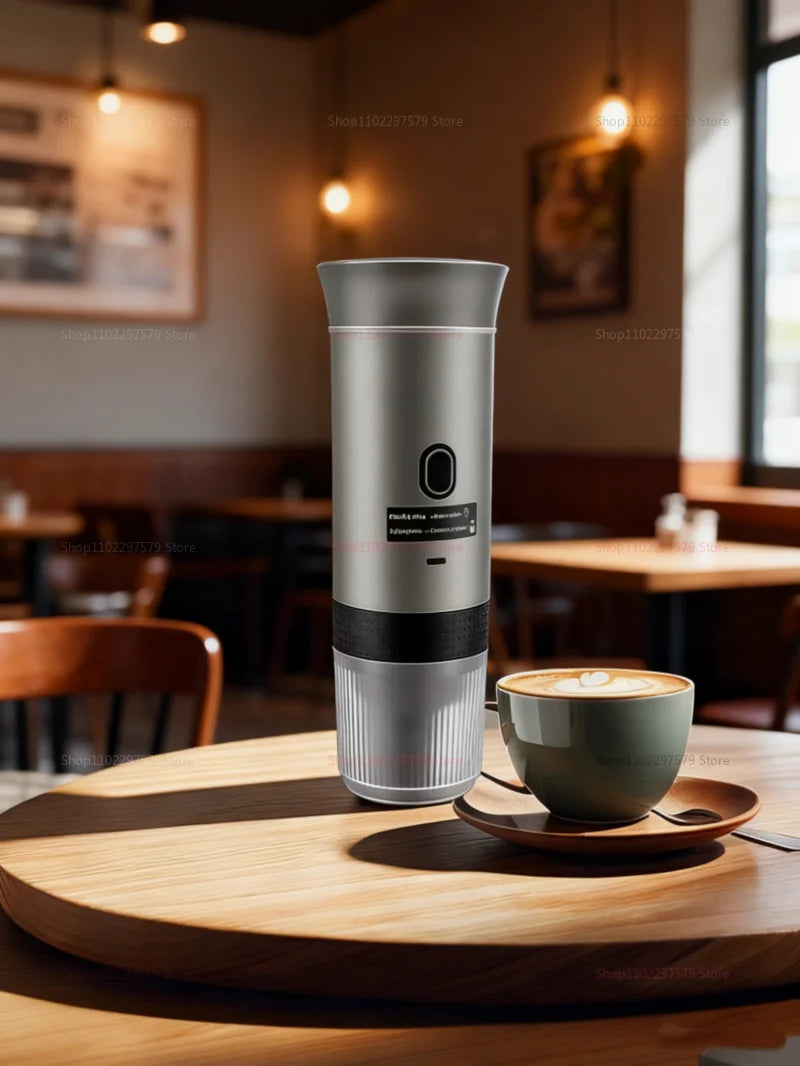 3-in-1 Wireless Portable Electric Coffee Maker 20Bar Espresso Machine USB Rechargeable Compact Coffee Brewer for Home Travel