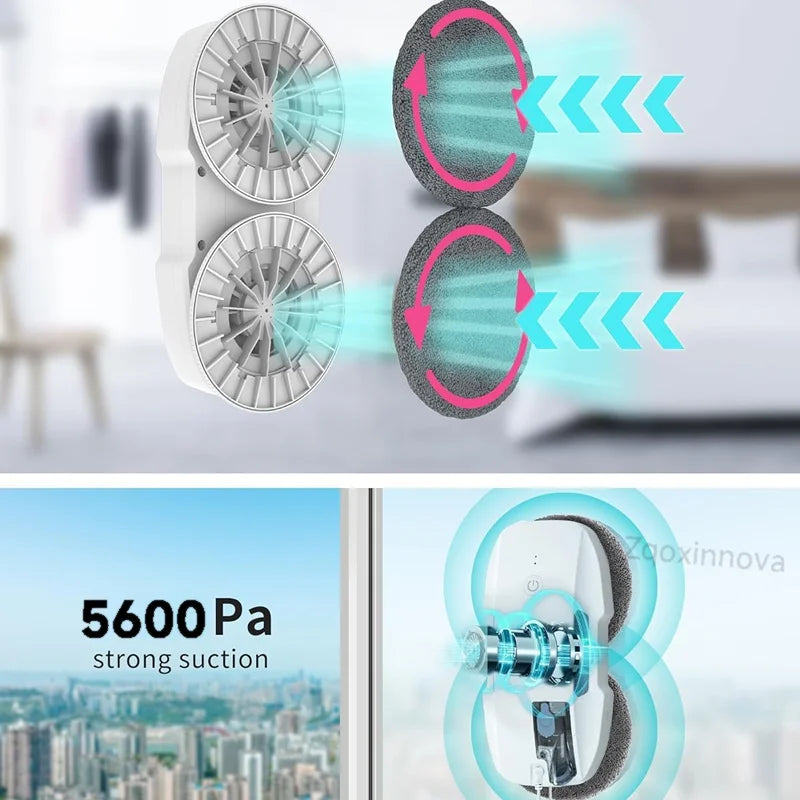 UPS System Robot Window Cleaner