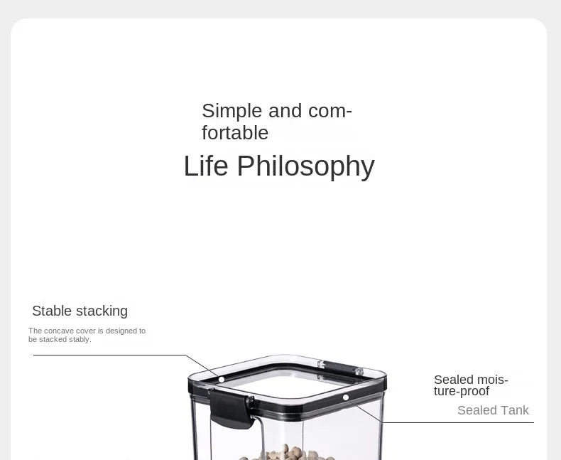 Sealed Kitchen Storage Organizer Large