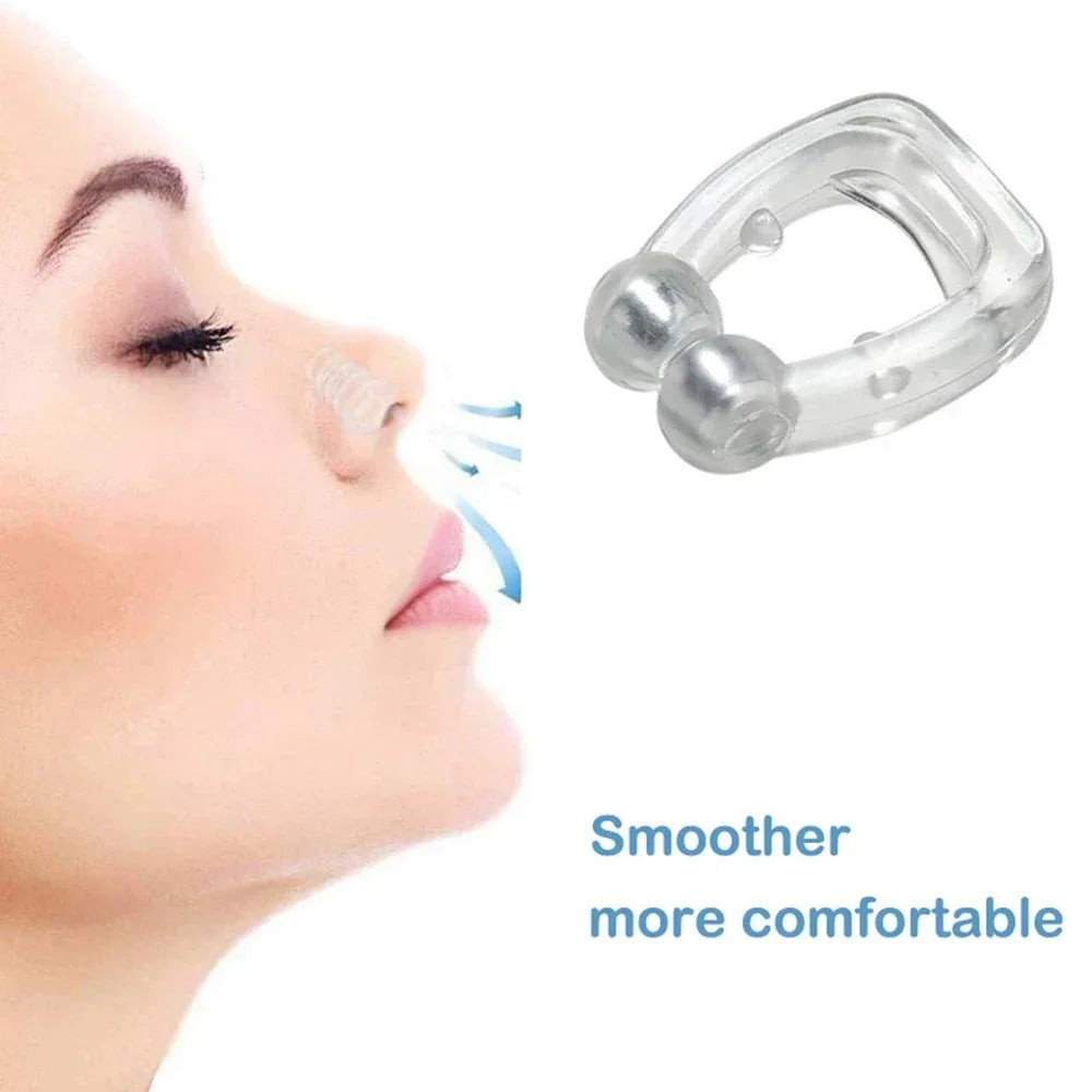 Magnetic Anti Snore Device Stop Snoring Nose Clip