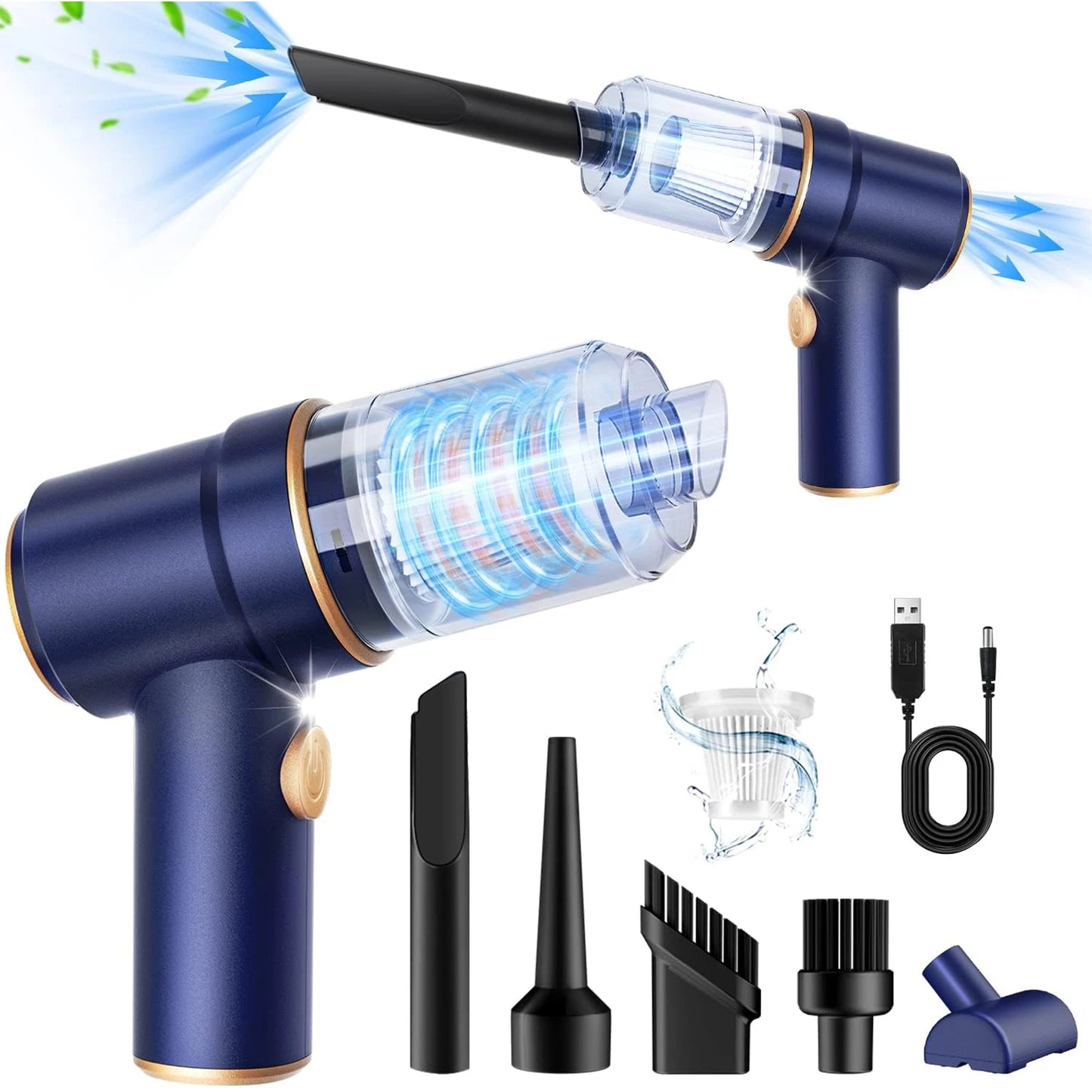 Mini Handheld Portable Wireless Vacuum Cleaner