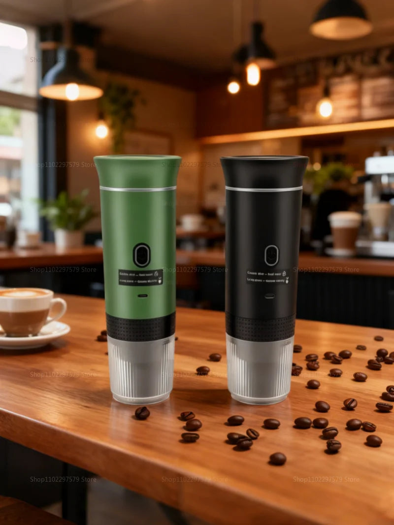 3-in-1 Wireless Portable Electric Coffee Maker 20Bar Espresso Machine USB Rechargeable Compact Coffee Brewer for Home Travel