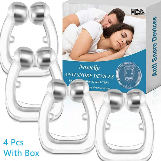 Magnetic Anti Snore Device Stop Snoring Nose Clip