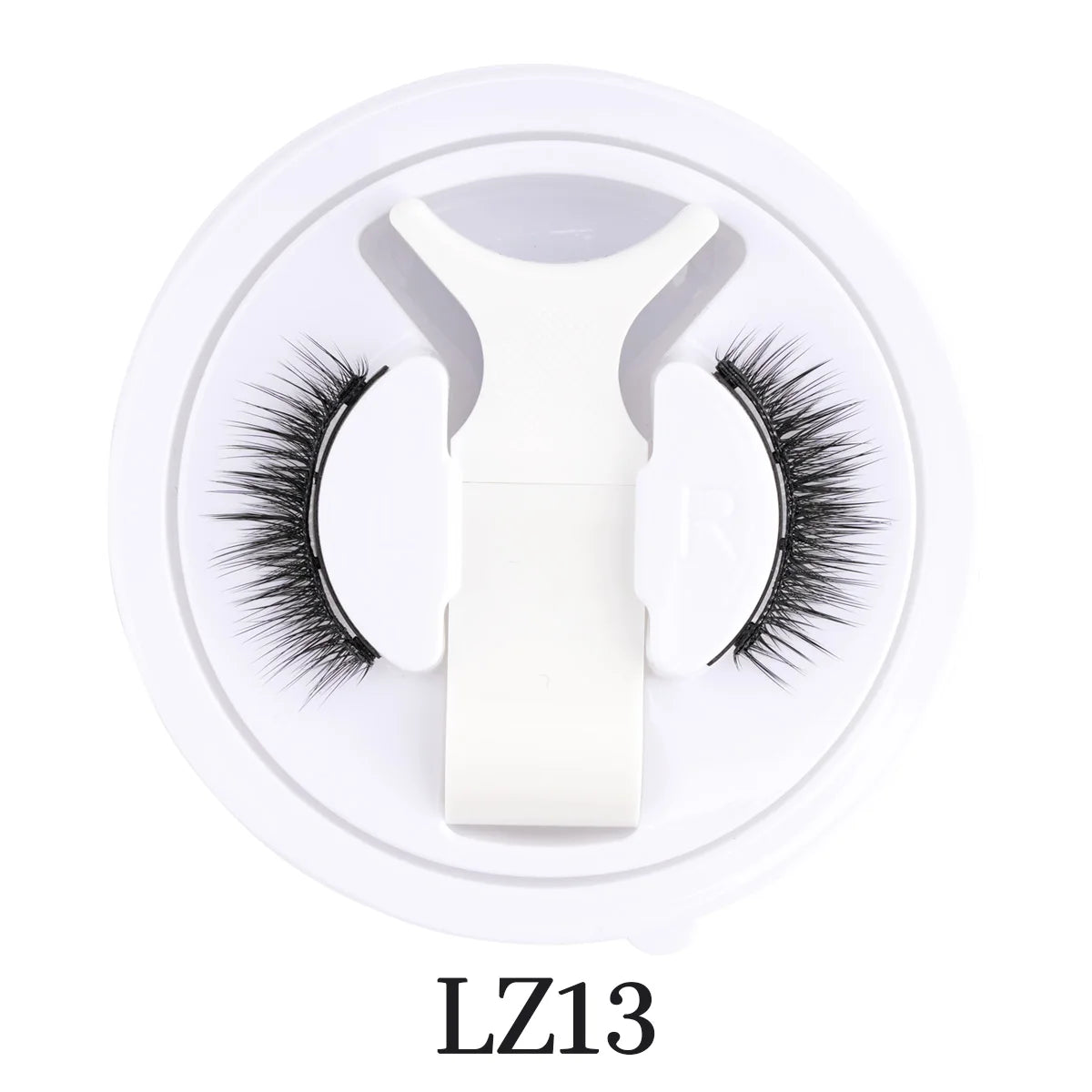 Reusable Magnetic Lashes Kit with Magnetic Tweezers Natural Look Faux Mink Lashes Easy Apply Magnetic Eyelashes for Eye Makeup