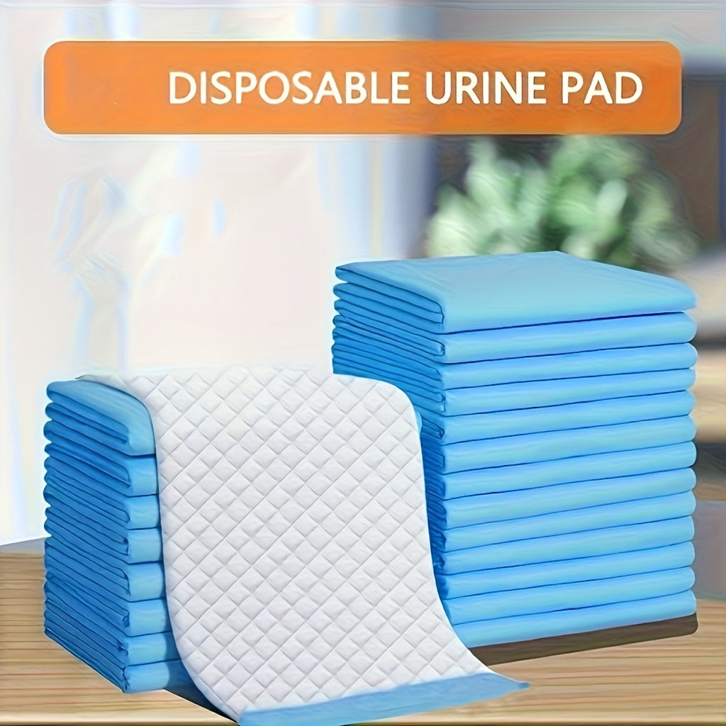 100pcs 12.99inch*17.72inch Disposable Absorbent Dog Training Pads, Super Absorbent And Leak Proof Training Dog Urine Pads, Disposable Pet Urine Pads And Toilet Pads, Suitable For Dogs, Puppies, Puppies, Pet Urine Pads, Pet Su